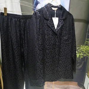 Sexy Leopard Print pajamas Set 19Mm 100%silk Sleep Set Women's Home Clothes Long Shirt&pants Loungewear As Gift Pijamas Suit - AliExpress Women's Sleep & Lounge