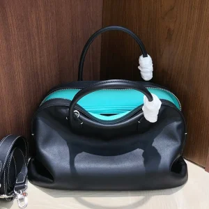 2026 New Cowhide Bowling Bag Pleated Leather Women's Texture Unique Fashion Simple Niche Versatile Premium Shoulder Messenger - AliExpress Women's Handbags