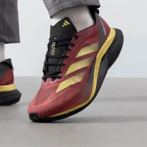 adidas  Adizero Boost Red Gold Racing Running Shoes  Lightstrike Pro Breathable Mesh Marathon Trainers Men Women JS1919 - AliExpress Sneakers