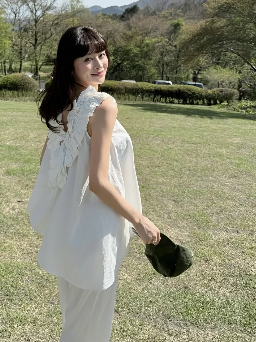 Women Blouse Japanese Style V Neck Top Ruffled Elegant Sleeveless Tops for Women Solid Color Fashion Casual Shirt for Lady - AliExpress Shirts & Blouses