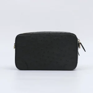 Ostrich Genuine Leathesr Crossbody Trendy Versatile Casual Mailman Women's Bags Large Capacity Small Square Bags Top-handle Bags - AliExpress Women's Handbags