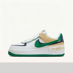 Nike Air Force 1 Shadow Trendy, Stylish, Comfortable Low-Top Outdoor Sports Durable Sneakers Women's White & Green DZ1847-102 - AliExpress Sneakers