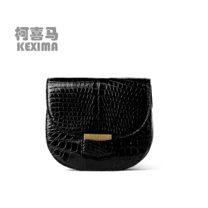 keximayuan new imported crocodile skin saddle bag leisure single shoulder bag female women flap - AliExpress Women's Handbags