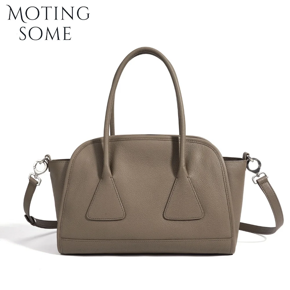 Motingsome Cowhide Wing Bags Woman Shoulder Messenger Bag Luxury Genuine Leather Casual Tote Large Capacity Purse 2026 New In - AliExpress Women's Handbags