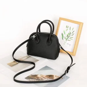 Mini Handheld Crossbody Shell Bag Genuine Leather Simple Fashion Women's High-end Shoulder Crossbody Handbag Mini Small Bag - AliExpress Women's Handbags