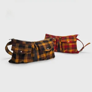 Classic Cotton Art Plaid Apron Bag SpicyCapSoul Retro Style Single Shoulder Crossbody Bag for Ladies Vintage Grid Pattern - AliExpress Women's Handbags