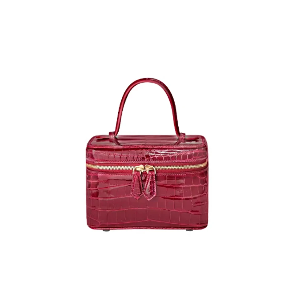 envlang new female crocodile bag male wine red color women handbag - AliExpress Women's Handbags
