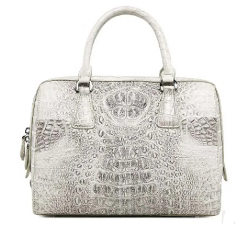 LINSHE new crocodile women handbag Europe fashion Genuine leather One shoulder Female bag - AliExpress Women's Handbags