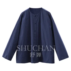 Early Autumn Life Thin Coat, Simple White and Thin Round Neck Long-sleeved Shirt Women 15X5 Women Tops - AliExpress Shirts & Blouses