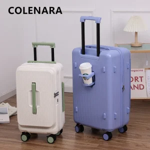 COLENARA 20"22"24"26"28"30Inch Suitcase PC Boarding Box Large Capacity Trolley Case Women's Password Box Travel Bag Luggage - AliExpress Luggage