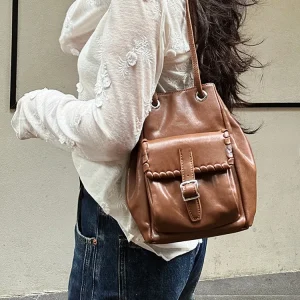 Retro Suede Buet oulder Bag Women's Crossbody Underarm Bag Casual Versatile Soft Handle Magnetic Bule Closure Handbag - AliExpress Women's Handbags