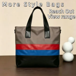 2026 Luxury High Quality Women Tote Bag Female Patchwork Shoulder Bags Vintage Striped Genuine Leather Ladies Handbags - AliExpress Women's Handbags