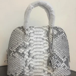 Fashion Women Elegant Zipper Single Shoulder Snakes Skin Genuine Leather Retro Lady Office Crossbody Underarm Handbag Shell Bag - AliExpress Women's Handbags