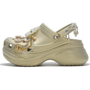 Crocs(Crocs) Women's Shoes with Dazzling Pearl Flowers Bae Slippers Classic Clogs Sandals 211519-6Ur - AliExpress Sneakers