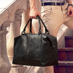 Fashion Genuine Leather Travel Bag Men's Luggage Bags Large Male Duffle Bag weekend Women Shoulder Bag Big Tote Handbag Black - AliExpress Travel Bags