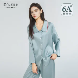 Anti-wrinkle 100% Mulberry Silk Pajamas Set Breathable Summer Sleepwear Plus Size Loungewear for Women - AliExpress Women's Sleep & Lounge
