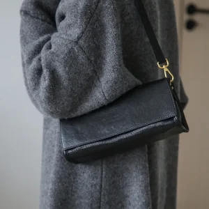fashion vintage designer handmade genuine leather women's shoulder bag weekend casual real cow leather female crossbody bag - AliExpress Women's Handbags