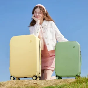 NEW Design Travel Luggage Women Men Suitcase On Wheels Spinner Trolley Case Bag 18" Carry On 20" 24" Check In 100% PC - AliExpress Luggage
