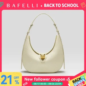 BAFELLI 2026 NEW WOMEN'S HANDBAG CAT SERIES GENUINE LEATHER LUXURY BRAND FASHION STYLE SHOULDER HOBOS LARGE SIZE BAGS FEMALE - AliExpress Women's Handbags
