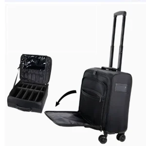 Rolling Cosmetic Train Case Women Artist Rolling Makeup Train Case Trolley Cosmetic Bag Professional Rolling Makeup Bag Suitcase - AliExpress Luggage