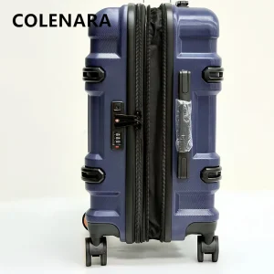 COLENARA Cabin Suitcase Three-piece ABS + PC Boarding Box Men's Trolley Case Women's Large-capacity Carry-on Travel Luggage - AliExpress Luggage