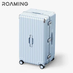 ROAMING Luxury Suitcase PC Material with Aluminum Alloy Frame TSA Lock Rolling Luggage Women Travel Large Capacity 20/24/26/28in - AliExpress Luggage