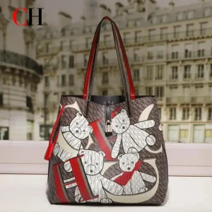 Fashion Women's New High-capacity Handbag High Quality Contrasting Color Design Letter Print Premium Feeling Clutch Bag 2025 - AliExpress Women's Handbags