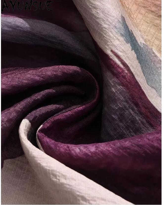 AYUNSUE 100% Real Mulberry Silk Blouse Fashion Womens Tops Elegant Blouses for Women 2026 Summer Clothes T-shirt Рубашка Женская - AliExpress Shirts & Blouses