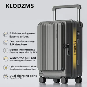 KLQDZMS Luggage New ABS+PC Boarding Box Large Capacity Trolley Case 20"24"26"28”30 Inch Women's Cart Style Travel Bag Suitcase - AliExpress Luggage