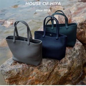 HOUSE OF HIYA Small Versatile Casual & Commuter Mini Tote Bag in Premium Top-Grain Leather - AliExpress Women's Handbags