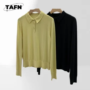 100% Wool Women's Satin Shirt Long Sleeve Turn Down Collar Blouse Ladies Tie Neck Shirt Office Elegant Long Blouse Sleeve AK2155 - AliExpress Shirts & Blouses