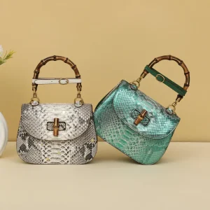 New Fashionable Women's Handbag Hand-held Bamboo Versatile Crossbody Bags Female Genuine Leather Handbags Woman Bags Top-handles - AliExpress Women's Handbags