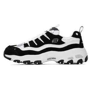 2026 New Skechers Womens D LITES 10 Panda Shoes Black White Casual Chunky Sneakers 13141-BKW - AliExpress Sneakers