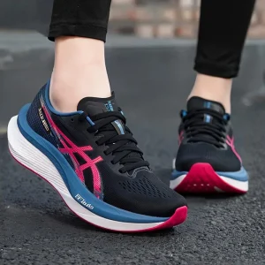 Asics  Women MAGIC SPEED 4 Black Rose Red Carbon Plate Breathable Mesh Racing Marathon Running Shoes 1012B676-001 - AliExpress Sneakers