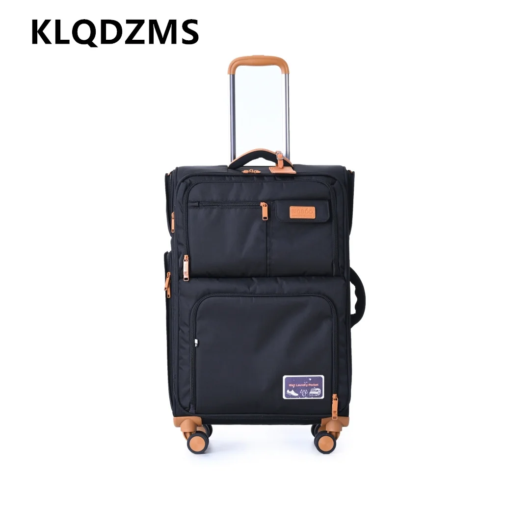 KLQDZMS Luggage Set Oxford Cloth Boarding Box Large Capacity Trolley Case 20"24"28 Inch Women's Handheld Travel Suitcase - AliExpress Luggage