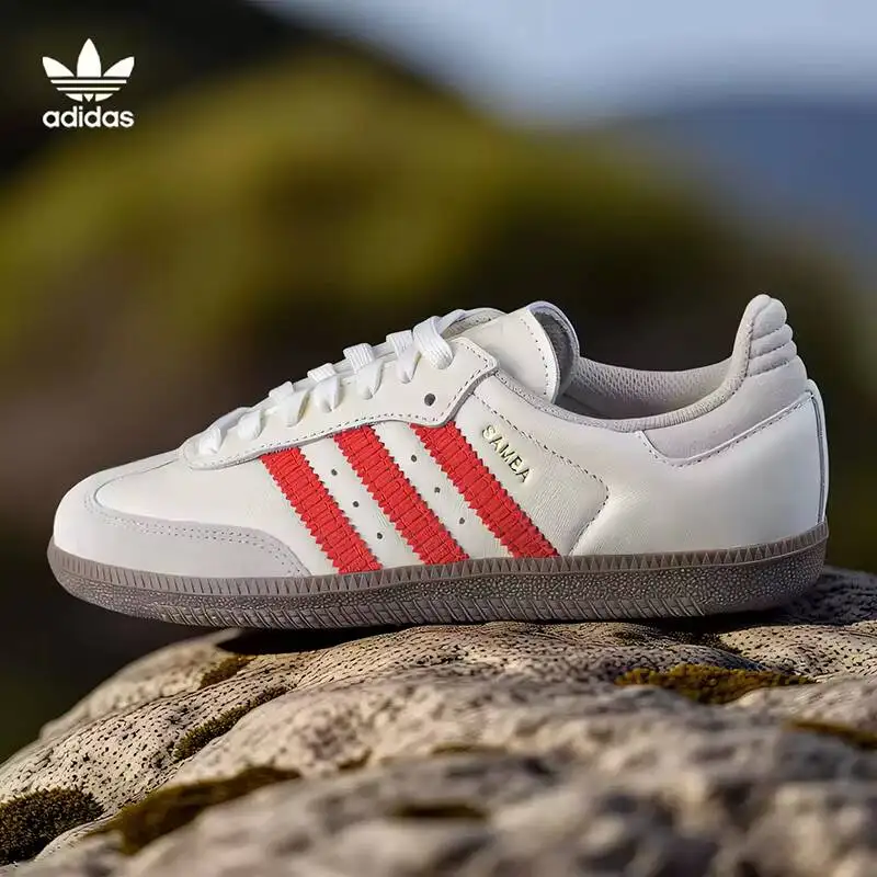 Adidas Tricolor Training Shoes For Men And Women, Retro Casual Sports Sneakers With Lace-Up Design, Low Heel, Ih6815 - AliExpress Sneakers