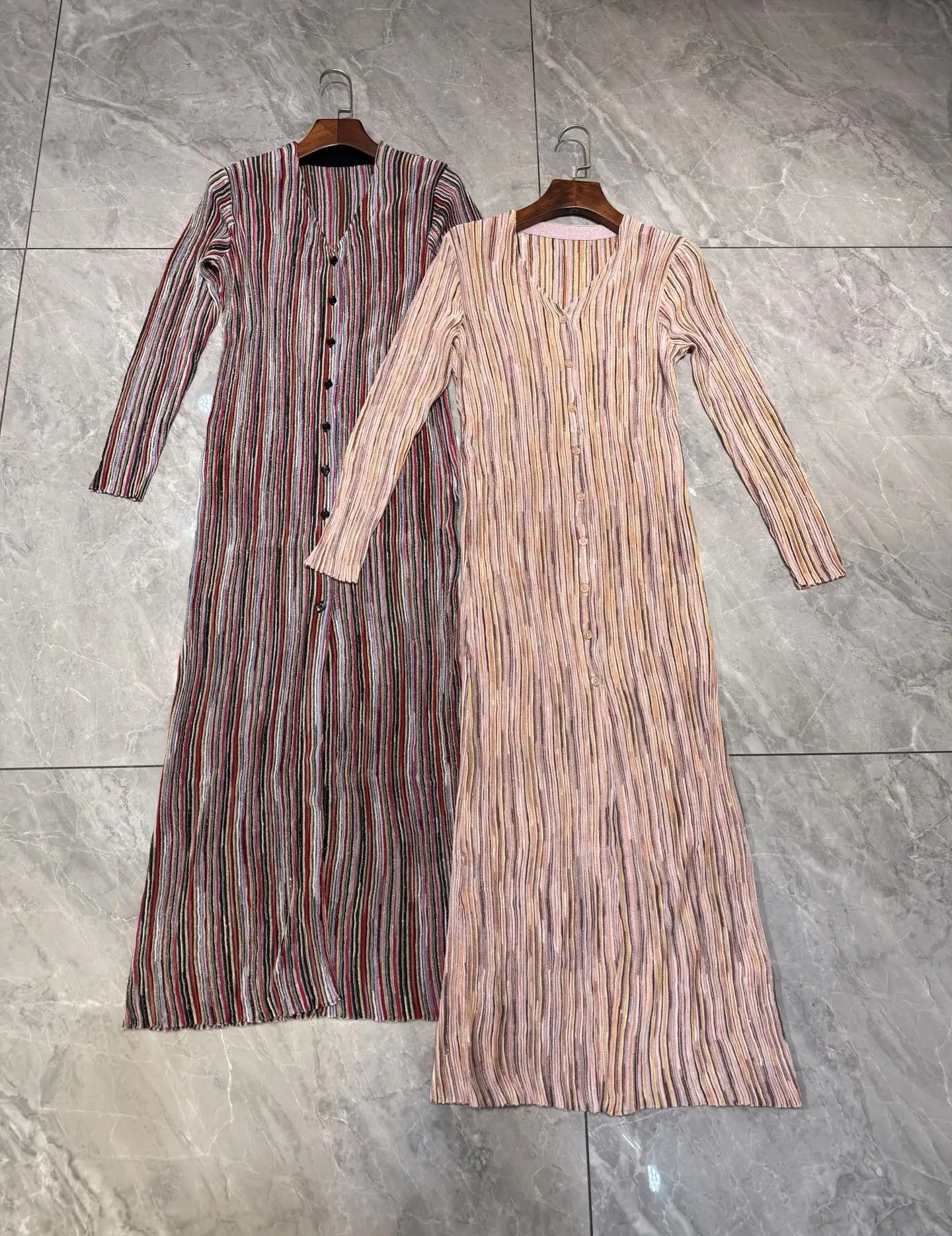 Spring 2026 Women Striped Knitted Cardigan V-Neck Long Sleeve Single Breasted Vintage Ladies Sweater - AliExpress Sweaters&Jumpers