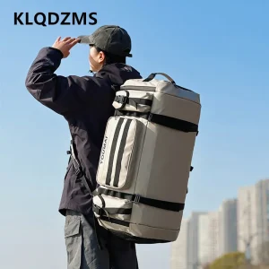 KLQDZMS Women's Ski Backpack Multifunctional Luggage Bag Multifunctional Oxford Cloth Checked Storage Bag Men's Travel Handbag - AliExpress Travel Bags