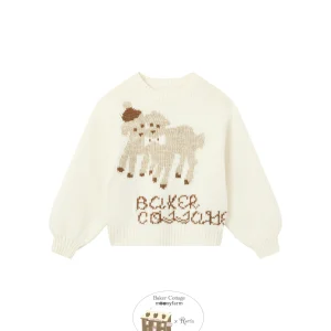 Moonyfarm Roria Collaborative round Ne Knitted Sweater Coarse Needle Mixed Wool New Arrival Korean Sle Loose Fit Flower P... - AliExpress Sweaters&Jumpers