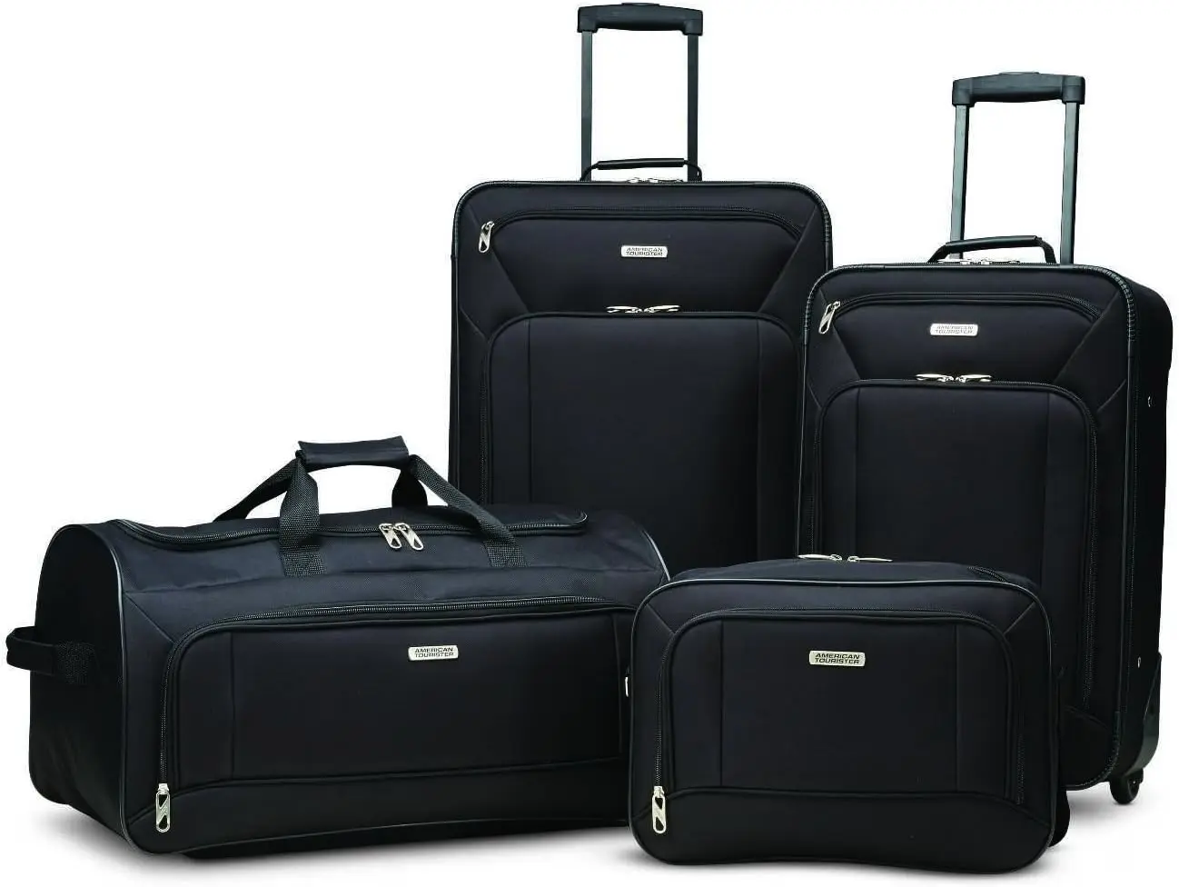 Ultra Lightweight 4-Piece Luggage Set with Smooth Wheels and Multiple Pockets for Organized Travel - AliExpress Travel Bags