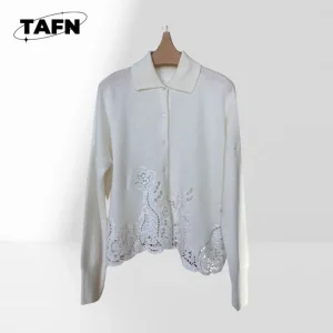 Ladies Polka Dot Shirt Loose Fit Long Sleeve Blouse Women's Button Down Shirt Color Block Casual Blouse AJ1847 - AliExpress Shirts & Blouses