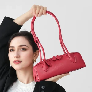 2025 New Fashion Niche Design Underarm Leather Shoulder Women's Bag Vintage Long Handbags Ladies Underarm Bag Shopping Luxury - AliExpress Women's Handbags