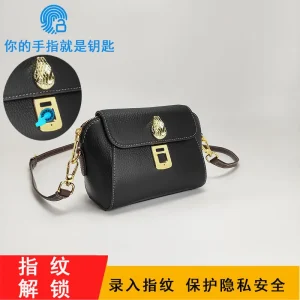2025 New Anti-theft Privacy High-end Fingerprint Lock Women's Summer Fashion Genuine Leather Exquisite Crossbody Small Bag - AliExpress Women's Handbags
