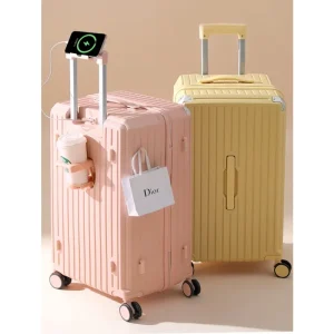 Multifunctional Luggage 20 Inch Women Men Capacity Cabin Bag Anti Drop Carry on Luggage with Wheels Trolley Luggage - AliExpress Luggage