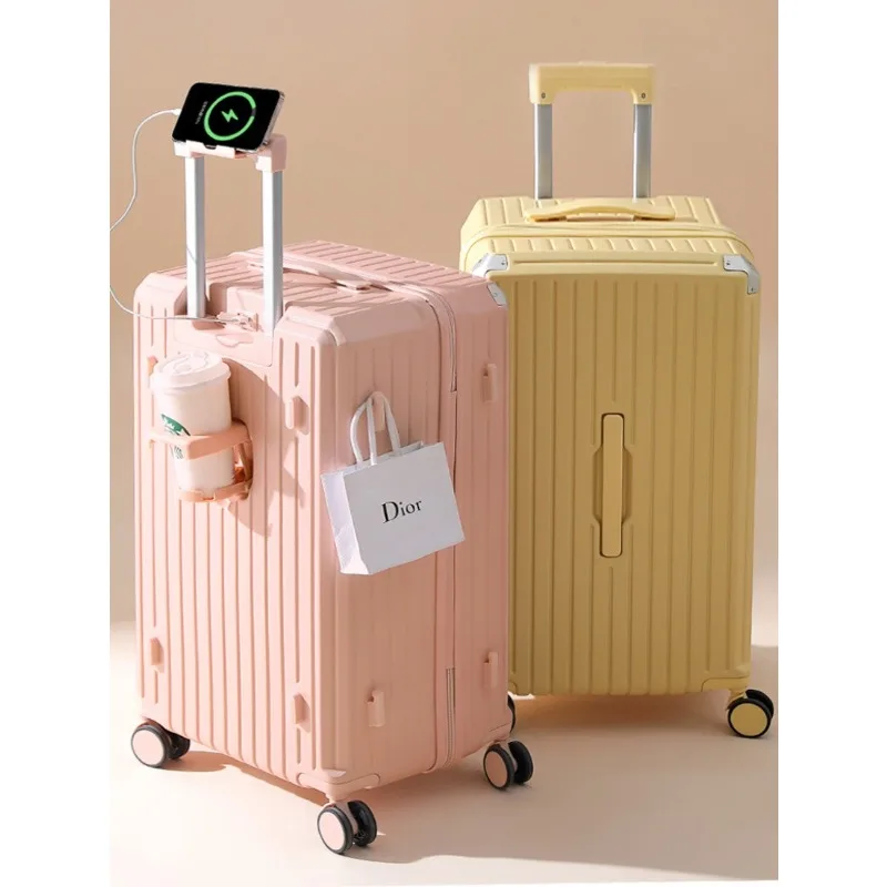 Multifunctional Luggage 20 Inch Women Men Capacity Cabin Bag Anti Drop Carry on Luggage with Wheels Trolley Luggage - AliExpress Luggage