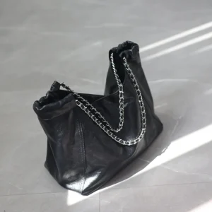 Women's Genuine Leather Large Capacity Tote For 2024 Winter Luxury Designer Chain Shoulder Bags Suitable For Working Traveling - AliExpress Women's Handbags