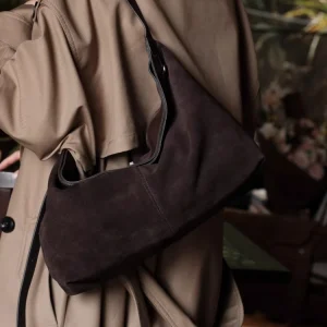 Fashion Retro Casual Genuine Leather Women Tote  BagHandbag Simple Real Leather Lady Armpit Shoulder Crossbody Bag Big - AliExpress Women's Handbags