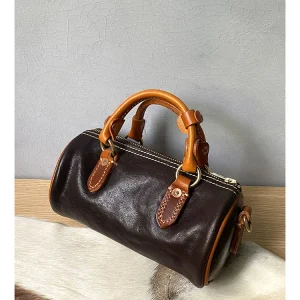 weekend party luxury handmade first layer cowhide women's handbag simple vintage genuine leather shoulder crossbody bag - AliExpress Women's Handbags