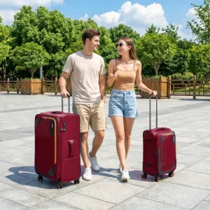 Durable Softside Luggage Sets Expandable Softshell Suitcase 2PCS Set Travel Luggage with 360° Wheels & TSA Lock for Men Women - AliExpress Luggage