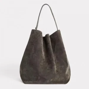 European and American retro suede frosted shoulder bag new commuting simple multifunctional large capacity portable shoulder bag - AliExpress Women's Handbags